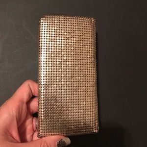 Vintage gold sequins case